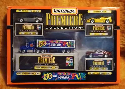 Matchbox Premiere Collection 50 Year Forever Fun Toys R Us Sealed Box 34726 READ • $34.95