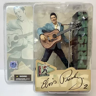Elvis Presley 50th Anniversary King Of Rock N Roll McFarlane Toys Figure NEW • $26.99