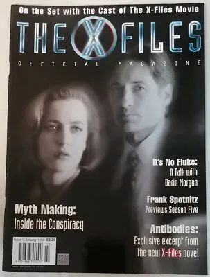 MAGAZINE - The X-Files Official Magazine Issue #3 January 1998 Mulder & Scully  • £3
