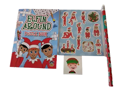 £2.95 • Buy Christmas Pencil & Sheet Elf Stickers & Puzzle Book & Tattoo Stocking Filler