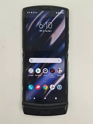Motorola RAZR 2019 128GB Black XT2000-1 (Verizon) Reduced Price ZW8696 • $94.45