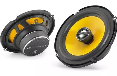 JL AUDIO C1-650x 6.5  Coaxial Car Speakers Aluminum Dome Tweeters NEW C1650x • $109.99