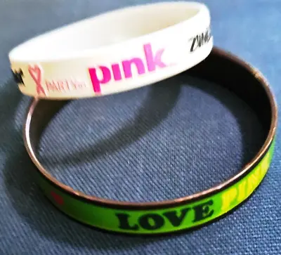 Older Promo Advertising Bracelets VS Victoria Secret & Party In Pink • $8.95