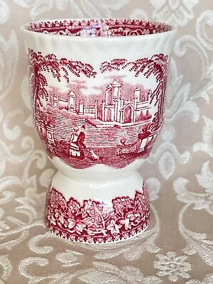 Vintage Mason’s Vista Red Transfer Ware Double Sided Egg Cup • $11.04