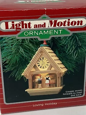 Hallmark Keepsake 1987  Holiday Magic Light And Motion Christmas Ornament Euc ! • $15.99