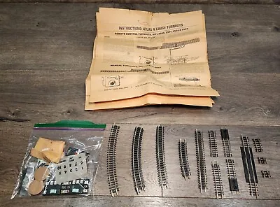 Lot Of N Gauge Atlas Track And Switches One Lionel • $53.95