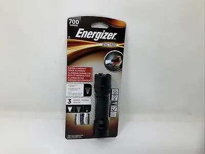 ENERGIZER TAC 700 Lumens LED Flashlight Black Metal  • $16