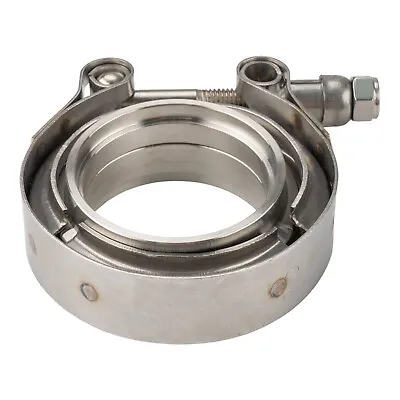 $25.99 • Buy ID Turbo Exhaust Downpipe Mild Steel Flange W/ T304 SS 2.75'' V-Band Clamp Kit