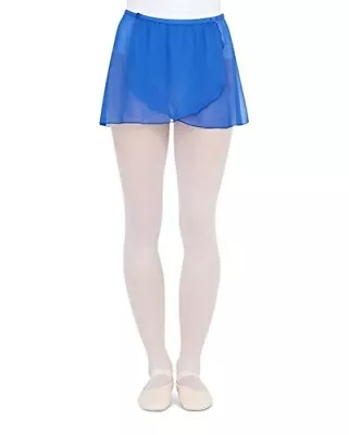 Capezio Button Wrap Skirt Adult Sizes MC800 BLUE • $14.99