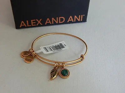 $26.70 • Buy Gold Tone Alex And Ani Grounded Bracelet  NWTB