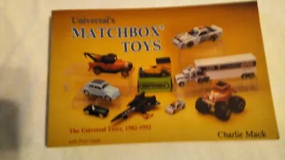 Universal's Matchbox Toys: The Universal Years 1982-1992 With Price Guide • $3.50