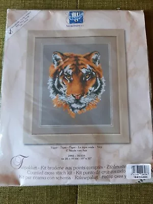 2002 Vervaco Verachtert Tiger Cross Stitch Nicole Van Axx Telpakket New  • $19.95