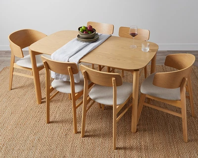 $373.99 • Buy Mocka Leon 6 Seater Dining Table - Natural