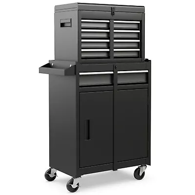 5-Drawer Rolling Tool Chest Storage Cabinet Box Organizer With Adjustable Shelf • $159.99