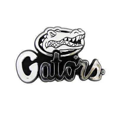New NCAA Florida Gators Car Truck Plastic Chrome 3-D Sticker Decal Emblem • $9.04