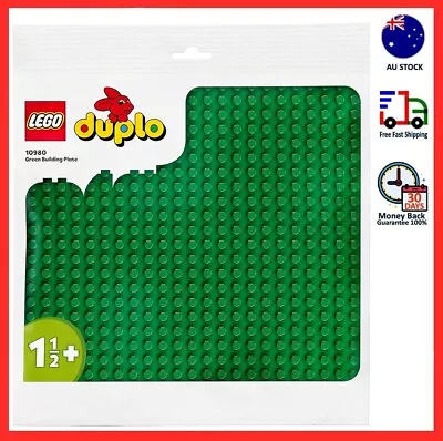 LEGO DUPLO Green Building Base Plate Build And Display Board Construction Toy AU • $24.34