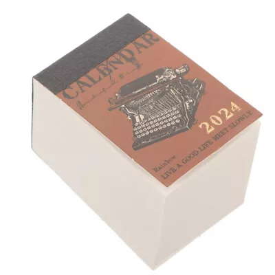 2024 Desk Tear-Off Daily Calendar For Office/Home-OF • £5.59