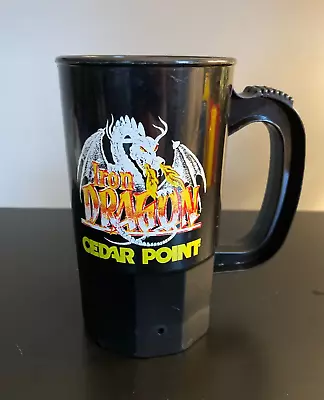 Vintage Cedar Point Iron Dragon Plastic Souvenir Super Mug • $9.99