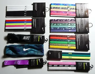 $11.50 • Buy NIKE Headbands ASSORTED Packs / Styles / Colors  Silicone No-Slip Sports  NEW