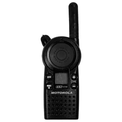 Motorola CLS1110 UHF Business 2-Way Radios Walkie Talkie (WITH BATTERY/CLIP/MIC) • $39.99