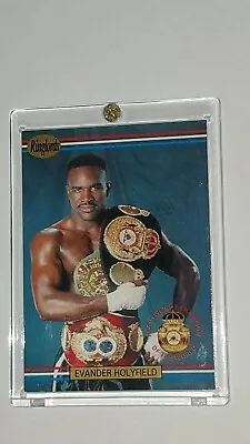 Ringlords 1991 Evander Holyfieldrare Mint Card • $100