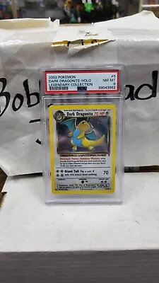 2002 Dark Dragonite Holo Rare Legendary Collection Pokemon Psa 8 Nm-mint #5/110 • $94.99