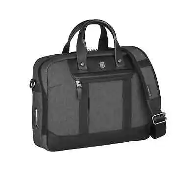 Victorinox Architecture Urban2 Messenger Briefcase Bag Gray For  14  Laptop NWT • $149