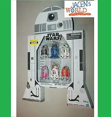 Astromech Droid Set Star Wars R7-f5 Qt-kt R7-d4 R2-c2 R2-a5 Jabbas Bartender • $89.99