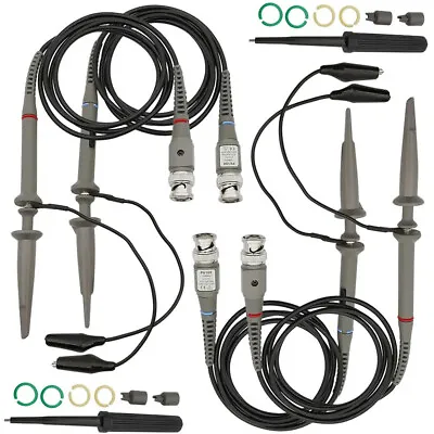 4X100MHz Oscilloscope Scope Analyzer Clip Probe Test Leads Kit For HP Tektronix • $25.99