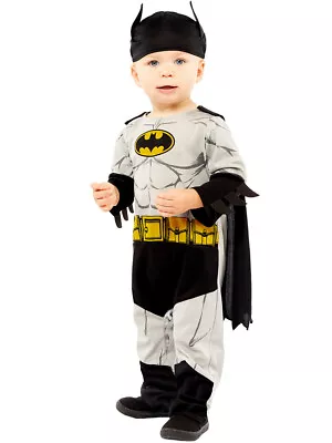 Childs Infant Toddler Batman Fancy Dress Costume Comic Book Week Superhero Kids • £15.99