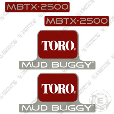 Fits Toro MBTX-2500 Decal Kit Mud Buggy - 7 YEAR OUTDOOR 3M VINYL! • $54.95