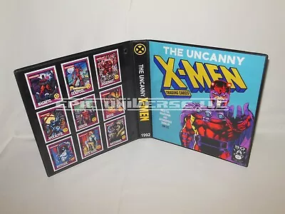 Custom Made 1992 Comic Images Jim Lee's Uncanny X-Men Series 1 Binder • $25.46