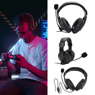 Zummy Wired Gaming Headset With Microphone For Game Counsel PS4 PC Laptop • $8.99