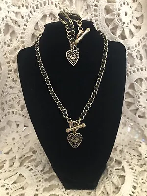 Vintage Juicy Couture Necklace & Bracelet Set • $72