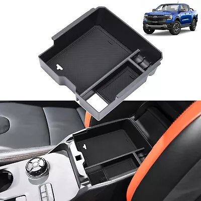 Car Center Console Tray Armrest Storage Box Fit For Ford Ranger 2023 Accessories • $31.99