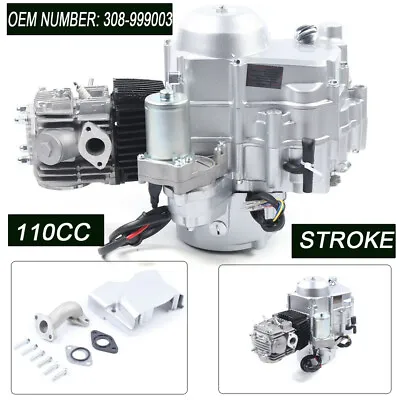4Stroke 110cc Engine Motor Auto Transmission For 50cc 70/90/110cc Dirt Pit Bike • $199