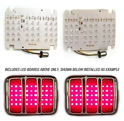 1964 - 1966 Mustang Tail Light LED Conversion Kit Pair - PLUGS RIGHT IN! • $56.95