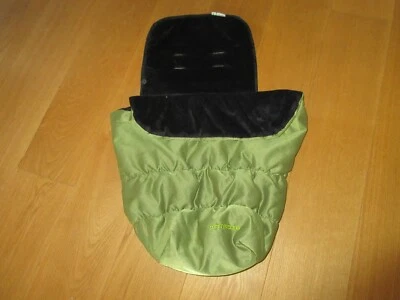 £4.99 • Buy Mothercare Spin Footmuff Green And Black