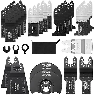 $25.59 • Buy VEVOR 30 PCS Multi Tool Blades Kits 8 Types Fit Dewalt Hitachi Chicago Craftsman