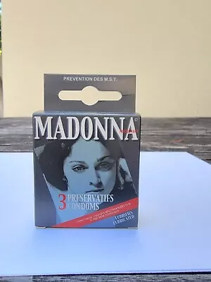 Madonna Condoms 3 Pack - New! From Original Supplier Inventory In 2001 • $24.99