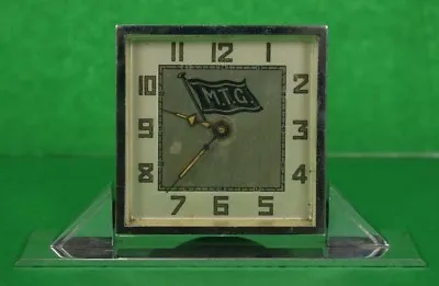 MTG Yachting Art Deco Alarm Swivel Clock • $750