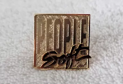 $8.99 • Buy Vintage PeopleSoft HR /Payroll Software Service Pin Lapel 