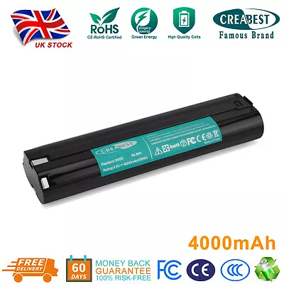 9.6V 4000mAh Ni-MH Battery For MAKITA 9000 9033 193890-9 4390D 5090D 6092D 6891D • £21.89