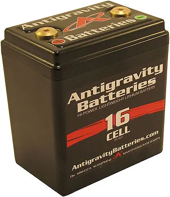 Antigravity Batteries AG1601 16 Cell Lithium Ion Small Case Motorcycle Battery • $260.99