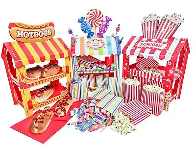£12.99 • Buy Sweet Shop Display Stand Cake Dessert Birthday Party Sweets Treats Partyware UK
