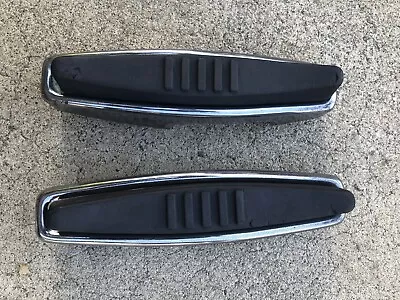 Dealer Vw Bug Bumper Guard With Rubber Narrow Style 1968-73 Pair • $149