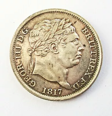 £60 • Buy George 111 Milled Shilling In Ef Condition