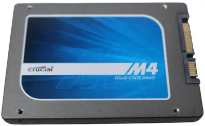 Crucial M4 CT064M4SSD2 64GB SATA SSD 2.5  99% Health Hard Drive • £8.99