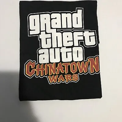 $20 • Buy Grand Theft Auto Chinatown Wars Promo T-Shirt Size M Rockstar 2009 New Sealed