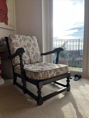 £195 • Buy Ercol Bergere Easychair Low Armchair Vintage